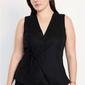 Old Navy Black Vest Top XXL